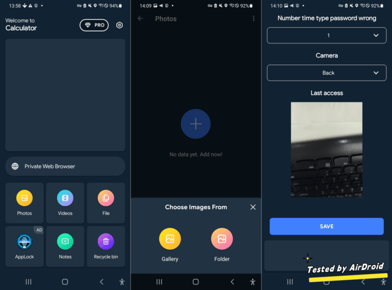 Calculator - Hide Photo, Video app